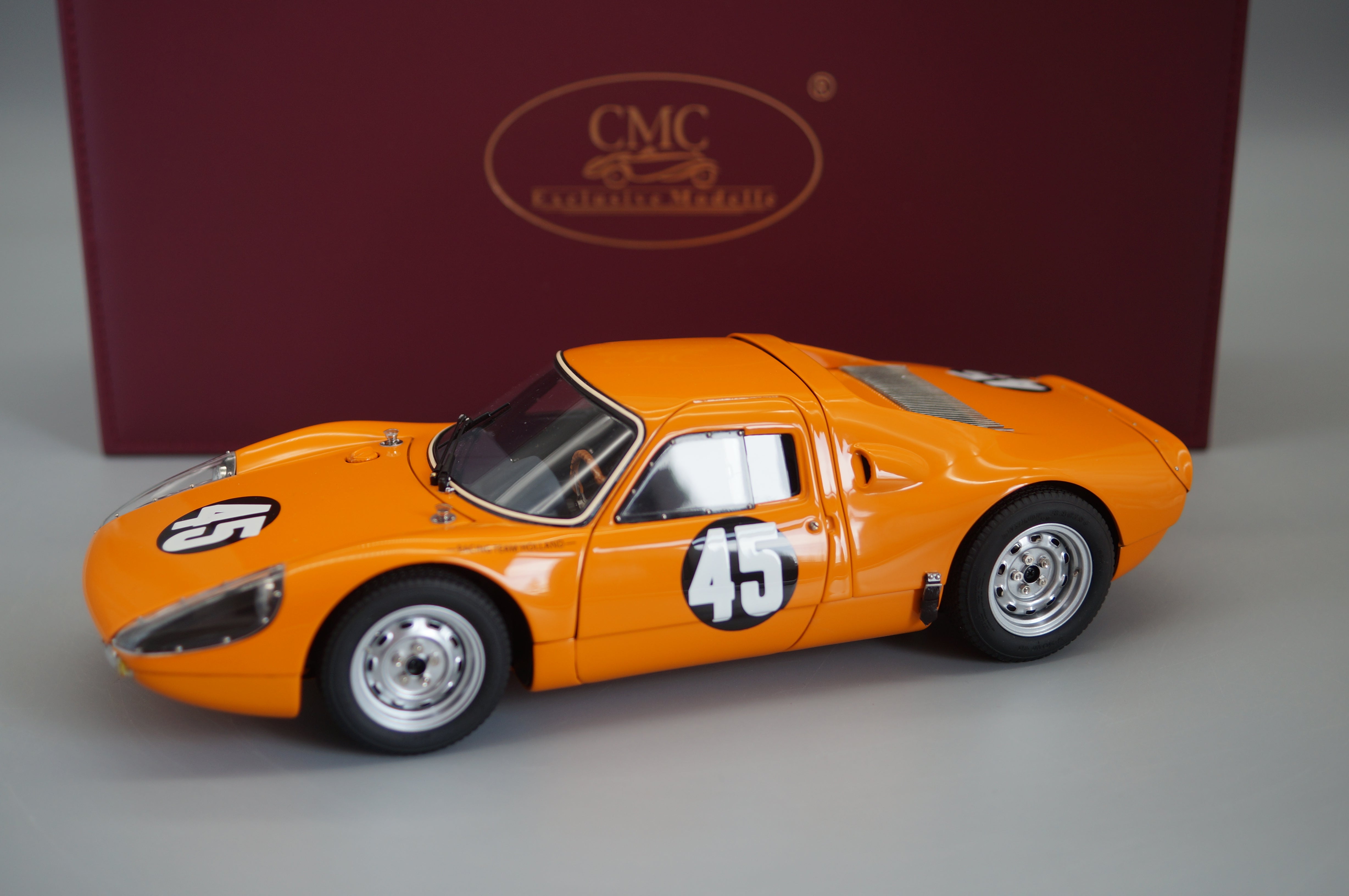 1/18 Porsche 904 Carrera GTS #45 1.000 km Nürburgring 1964 Koch/Pon #0224/1500 CMC M-236 -pre-owend