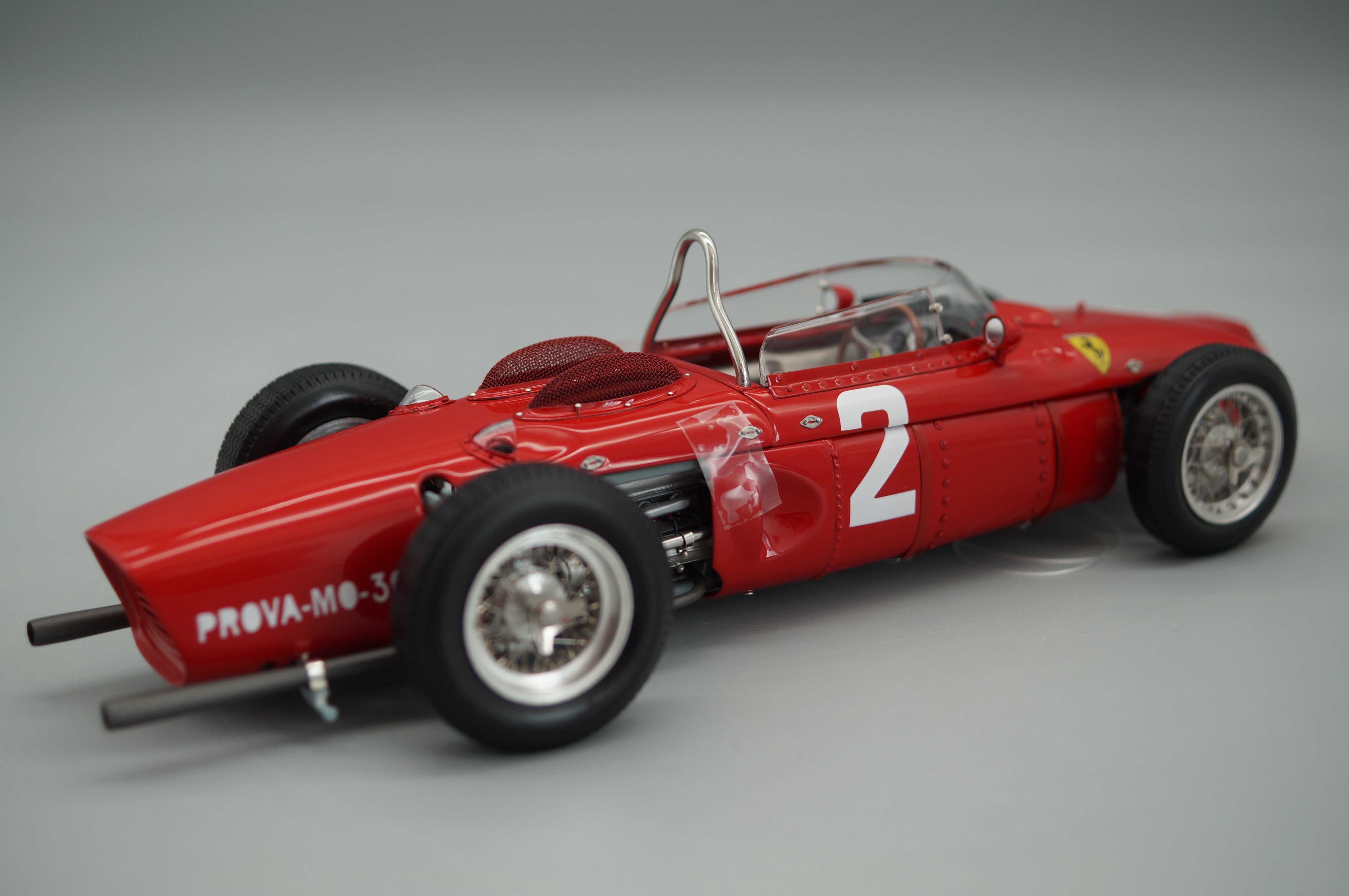1/18 Ferrari 156 F1 'Sharknose' #2 Phil Hill Monza #3359/6000 CMC M-068 -pre-owned