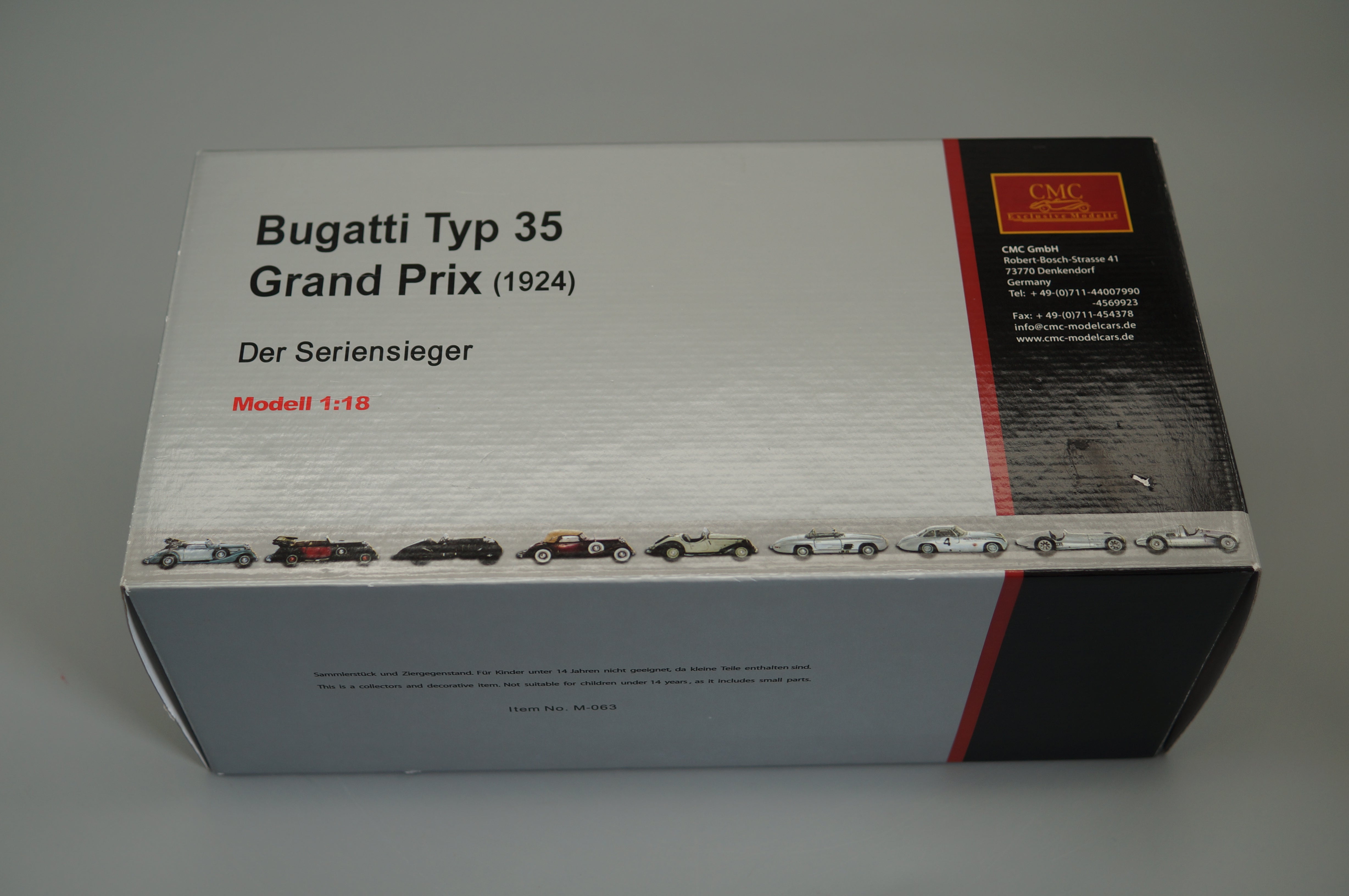 Bugatti T35 Grand Prix 1924 CMC M-063 USED