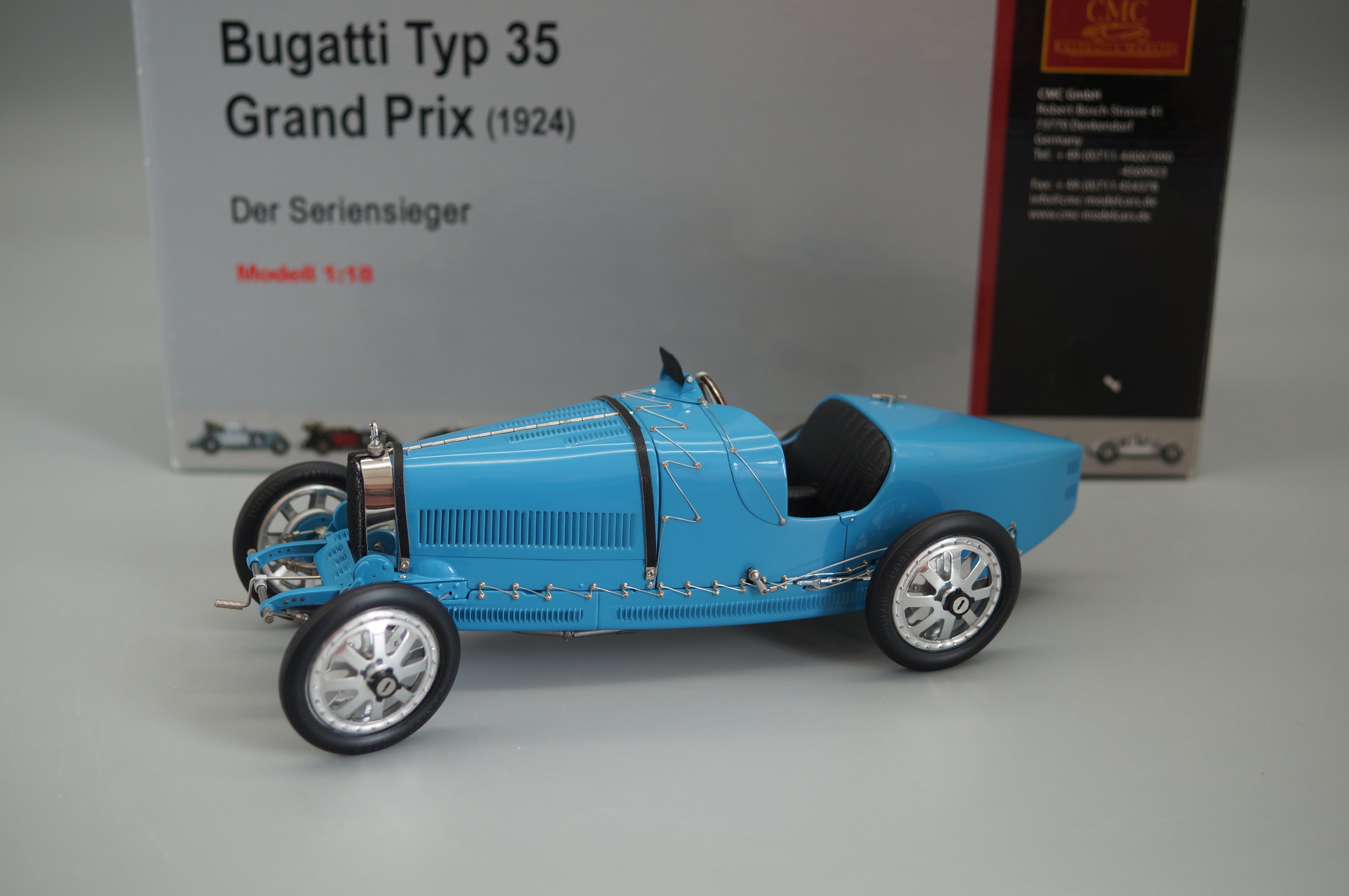 1/18 Bugatti T35 Grand Prix 1924 #5988 CMC M-063 -pre-owned