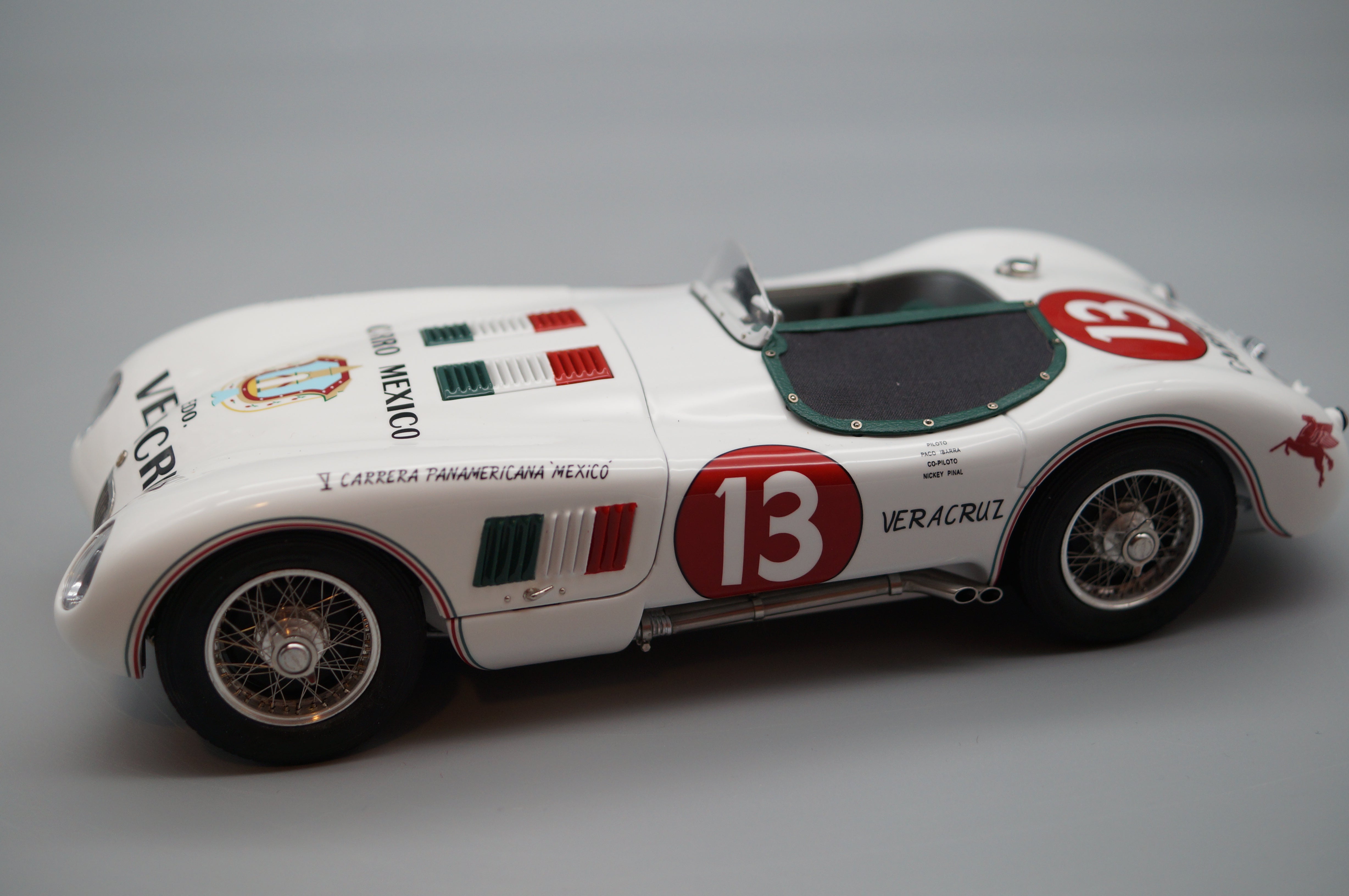Jaguar C-Type #13 Panamericana 1953/54 Ibarra/Pinal CMC M-196 LE 500 - aus Vorbesitz