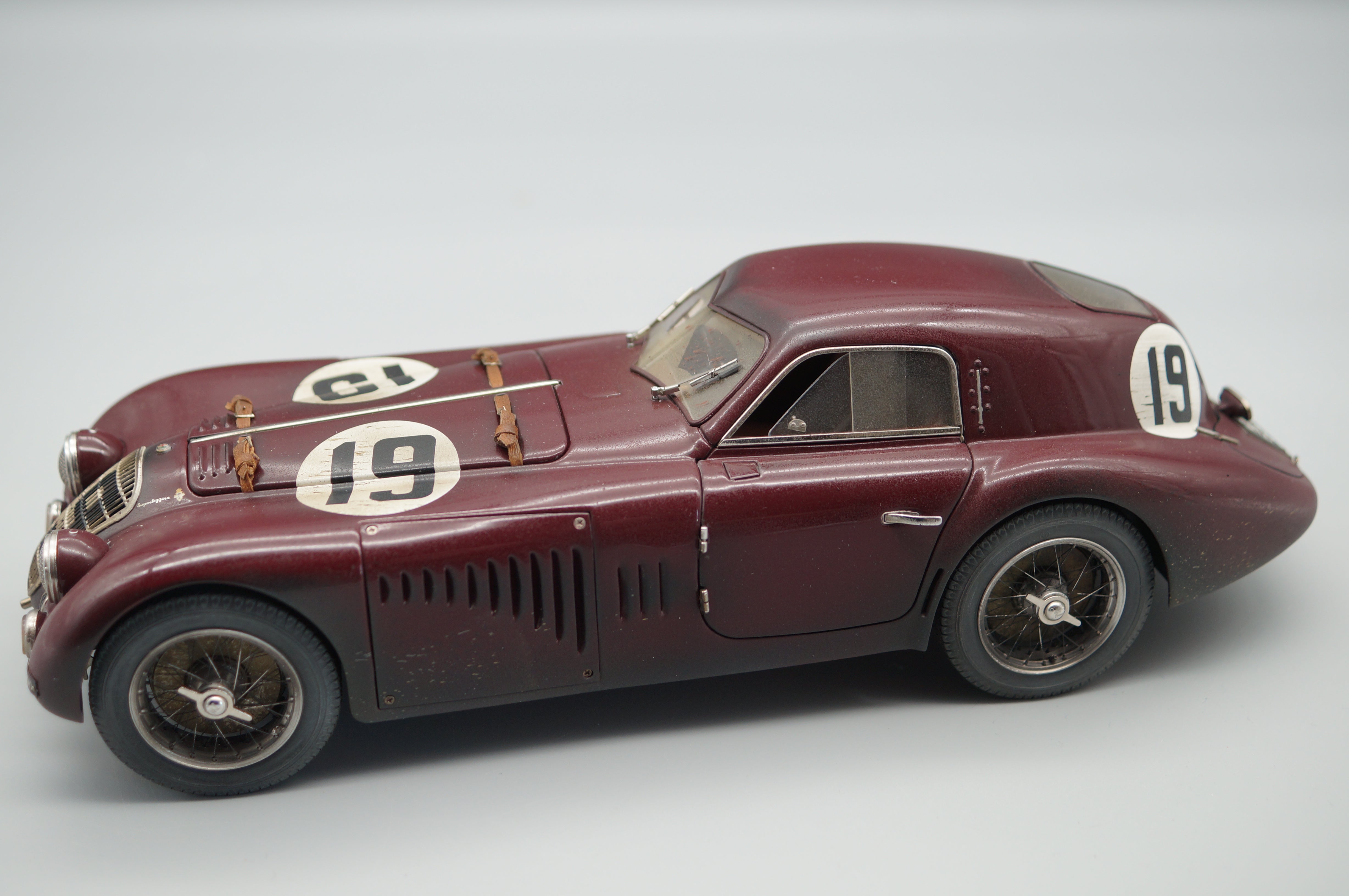 1/18 CMC M-111 Alfa Romeo 8C 2900B #19 Le Mans 1938 'Racing Legend' by Dirk Patschkowski LE 19/19