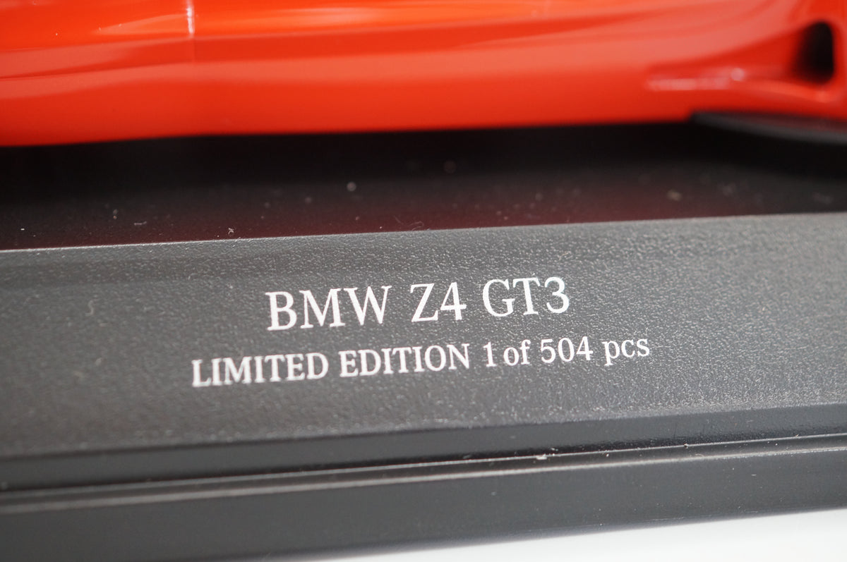 1/18 Minichamps 151122300 BMW Z4 GT3 2012 RED -DK449
