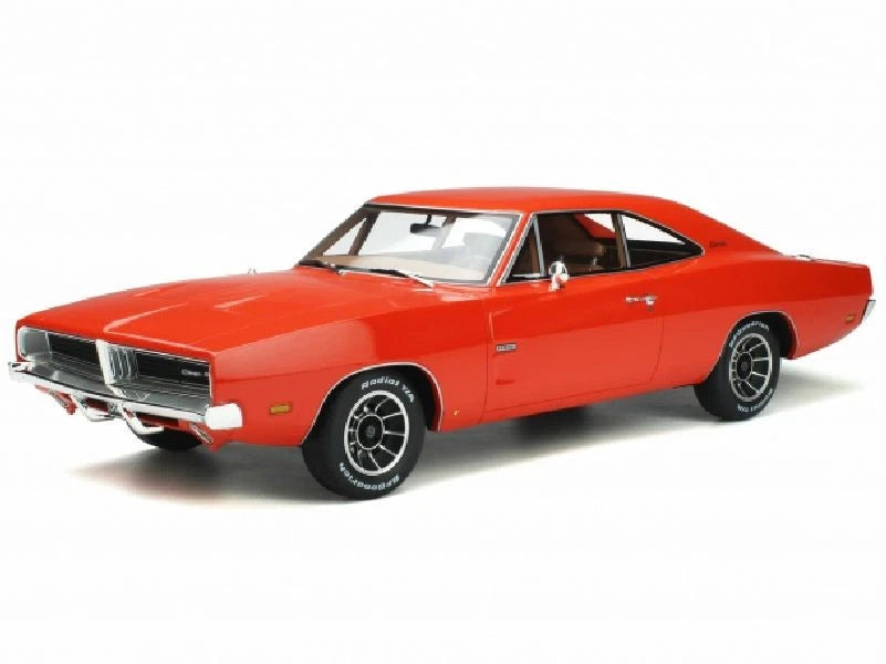 1/12 OTTO Mobile Dodge Charger Hemir Orange 1969