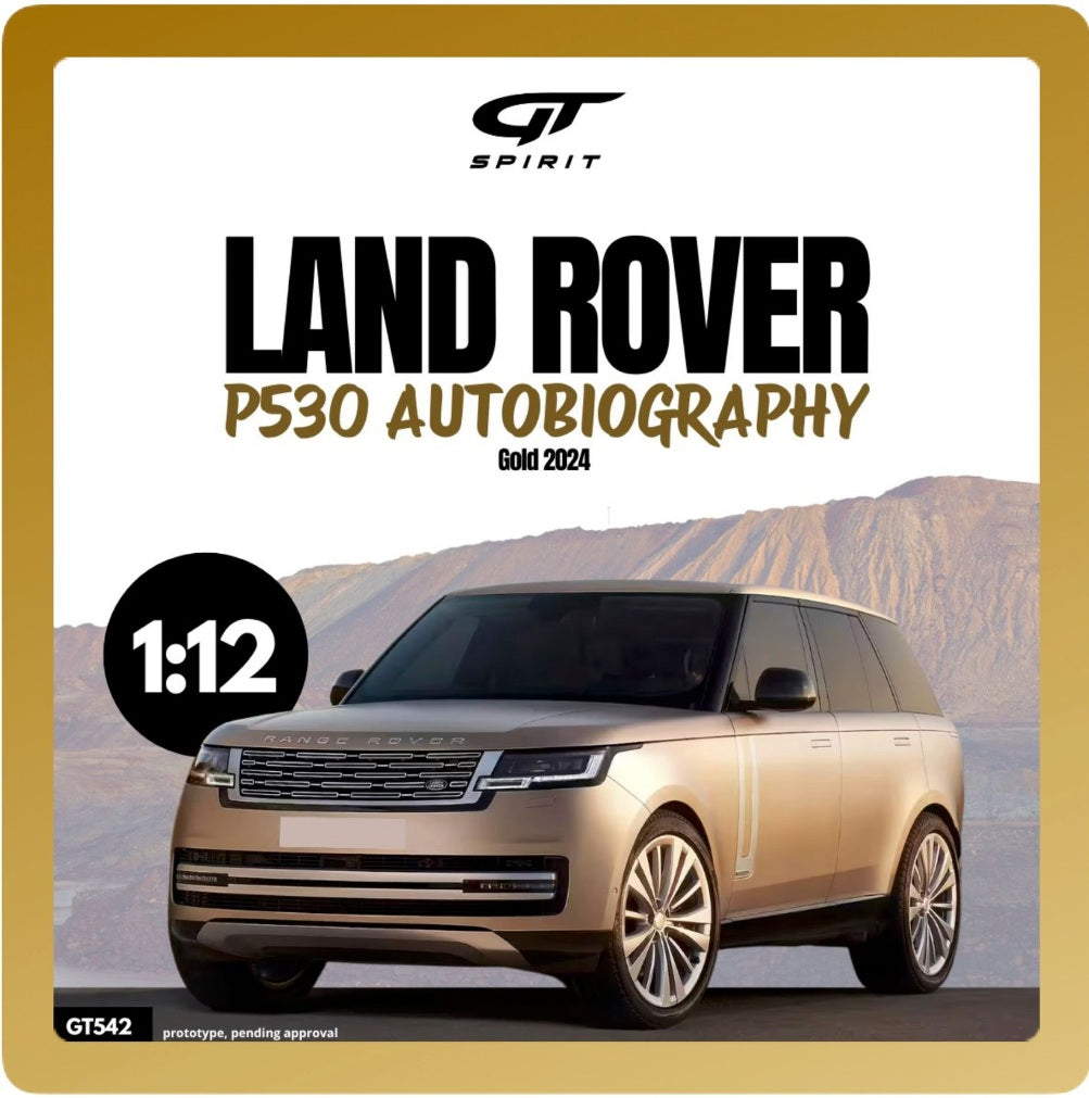 1/12 GT Spirit Land Rover Range Rover P530 Autobiography 2024 sunset gold GT542