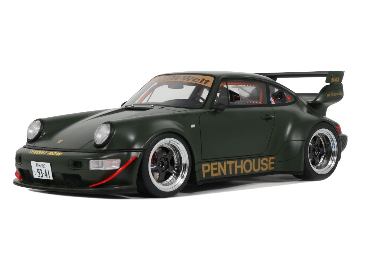 1/18 GT Spirit RWB Porsche PENTHOUSE KAKI GREEN 2008 GT559