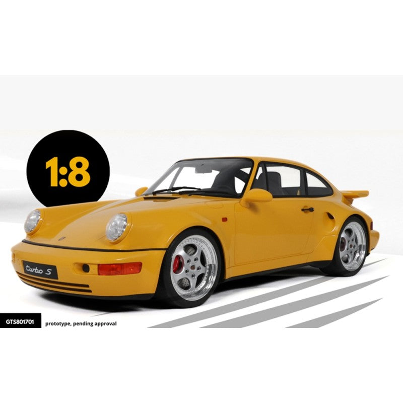 1/12 GT Spirit Porsche 911 (964) Turbo S Lightweight 1993 Speed Yellow GT948
