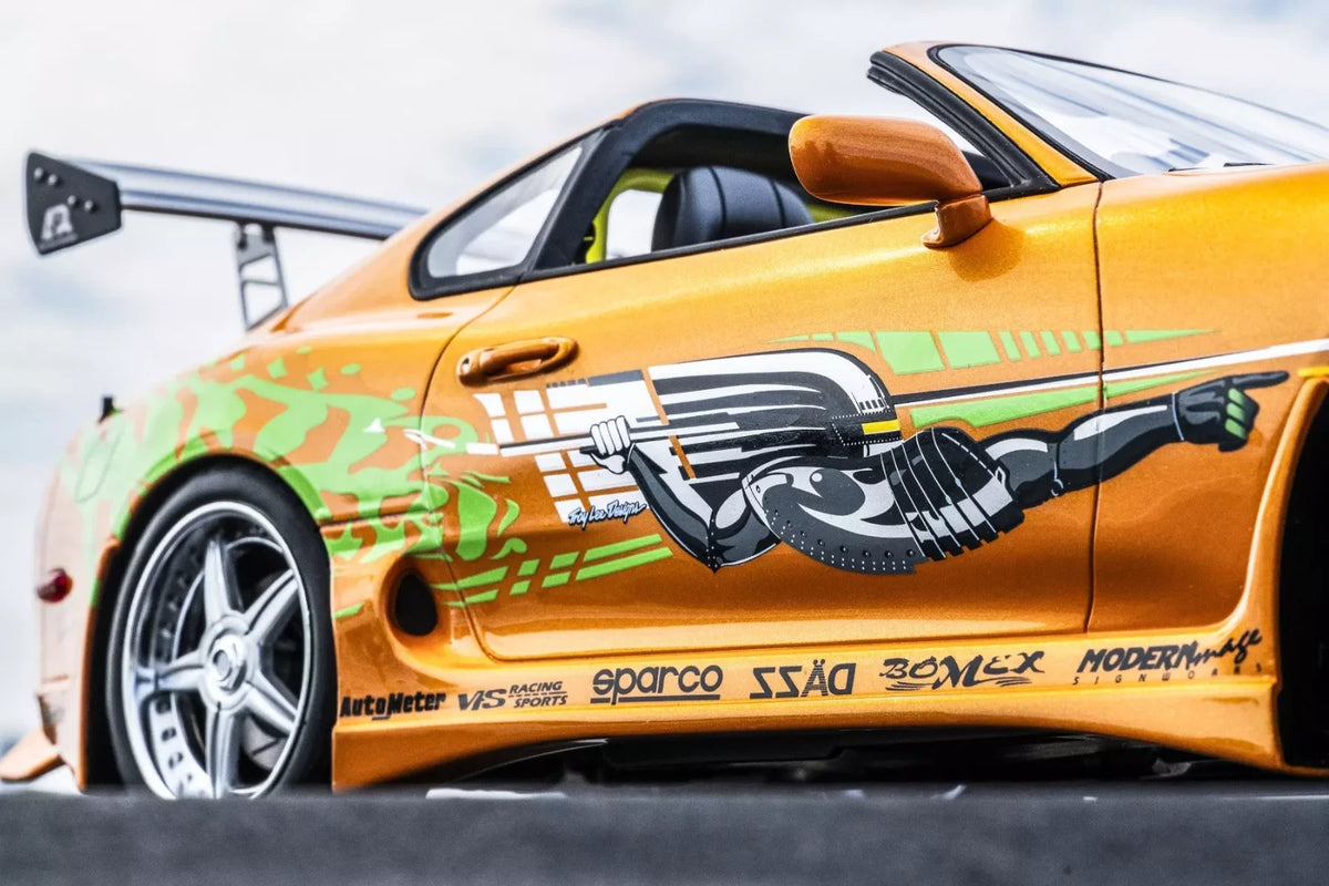 1/12 Toyota Supra Turbo ORANGE PEARL Brian O'Connor FAST & FURIOUS Kyosho KSR12009A