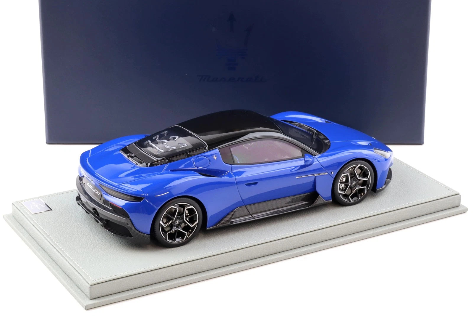 1/18 BBR Maserati MC20 Coupe 2020 Blu Infinito - DEALER EDITION