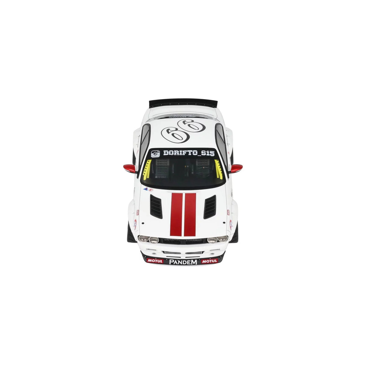 1/18 OttO Nissan Silvia S4 Boss Rocket Bunny WHITE 2024 OT1240