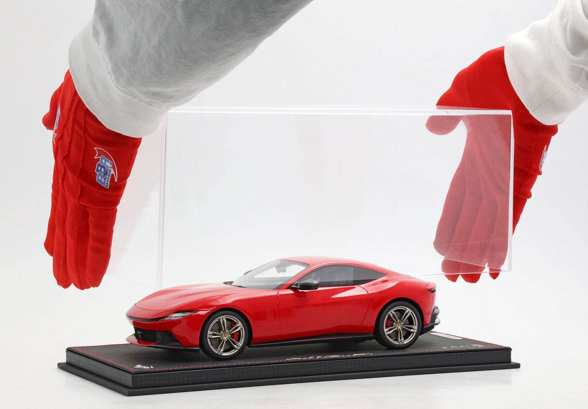1/18 BBR Ferrari 250 GTO #172 winner Tour de France 1964 incl. display case lid, limited 158 pieces B