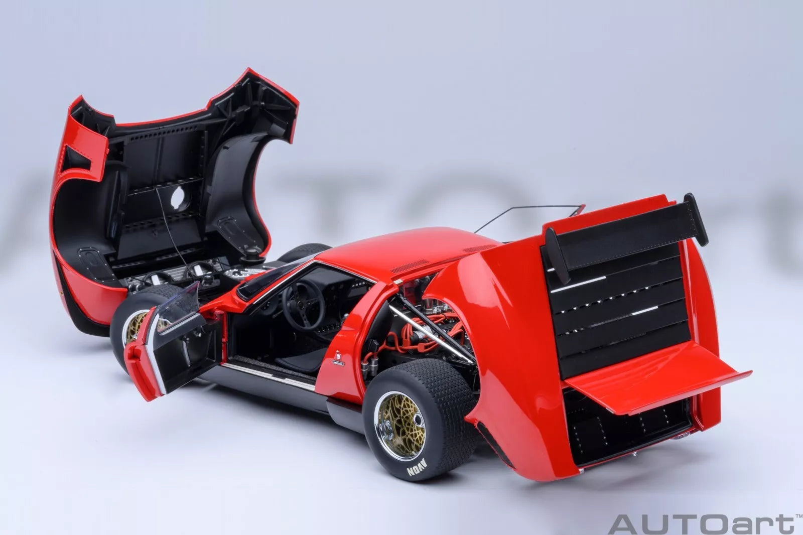1/18 AUTOart Lamborghini Miura SVR Jota RED No. 79171