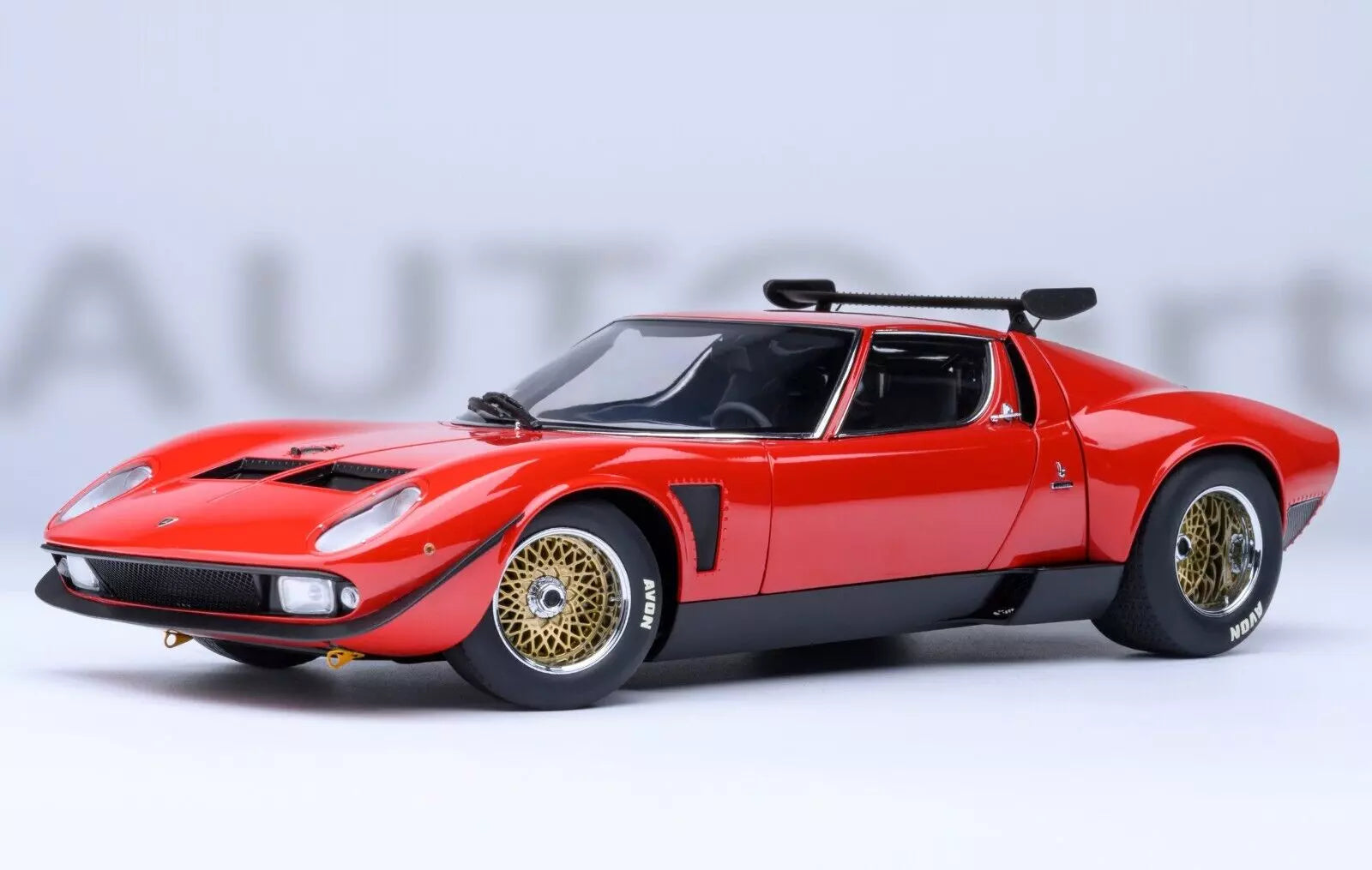 1/18 AUTOart Lamborghini Miura SVR Jota RED No. 79171
