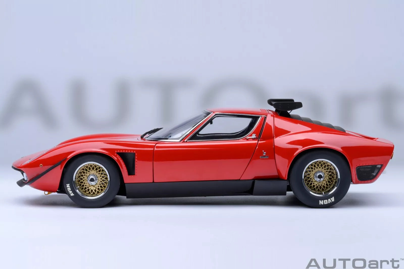 1/18 AUTOart Lamborghini Miura SVR Jota RED No. 79171