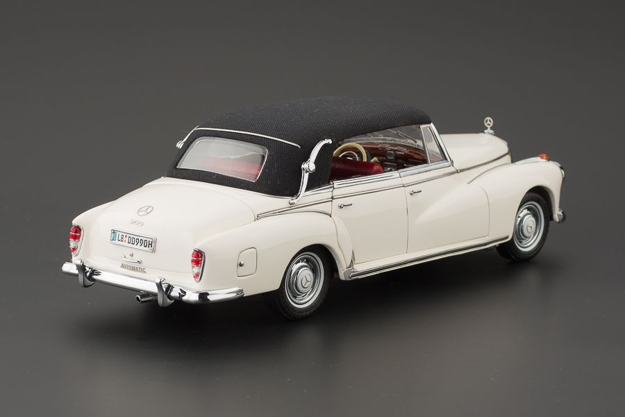1/24 Mercedes-Benz 300d Adenauer cream, Limited Edition 239/500 für Mercedes CMC M-026A