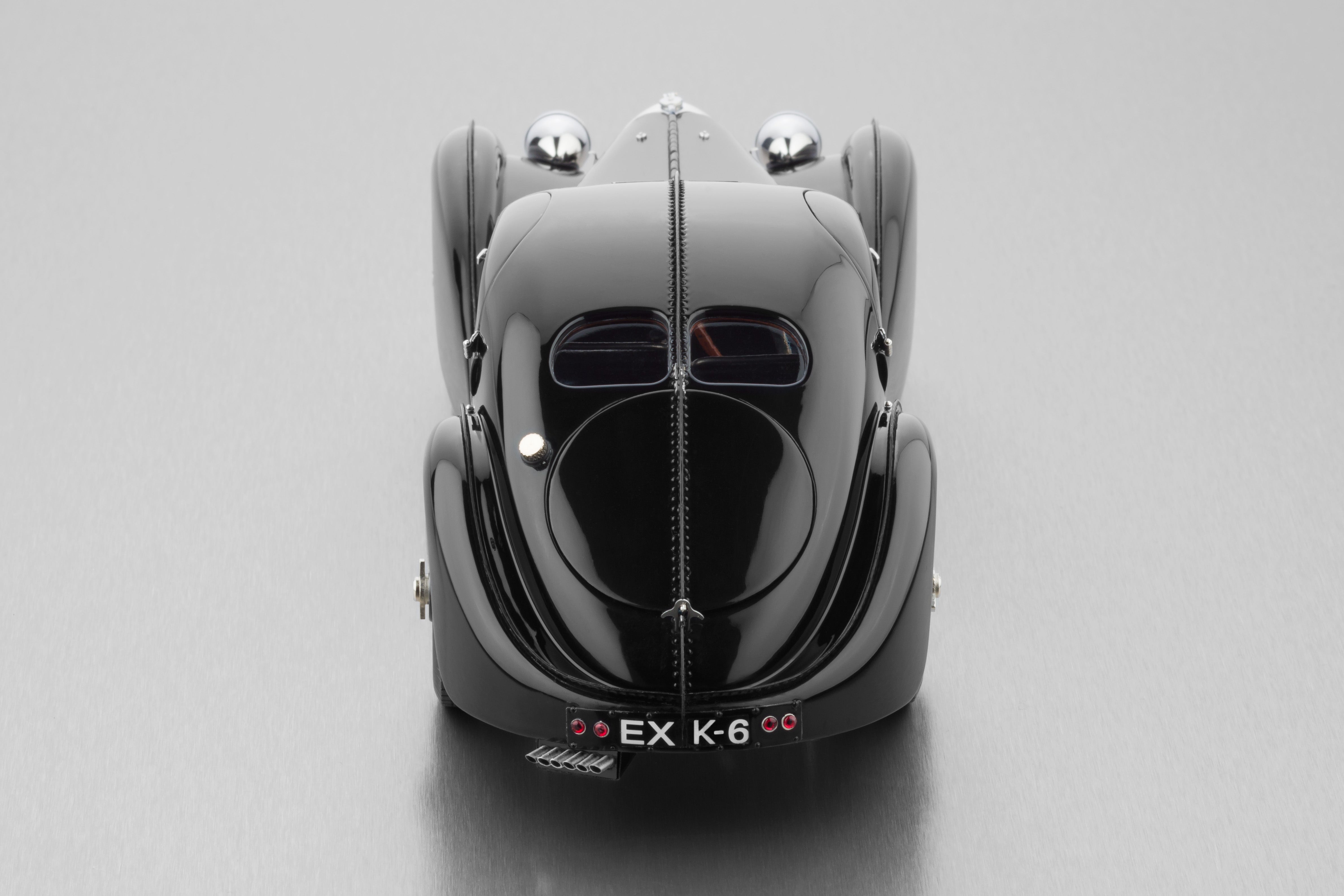 Bugatti Typ 57 SC Atlantic 1938 (schwarz) CMC M-085