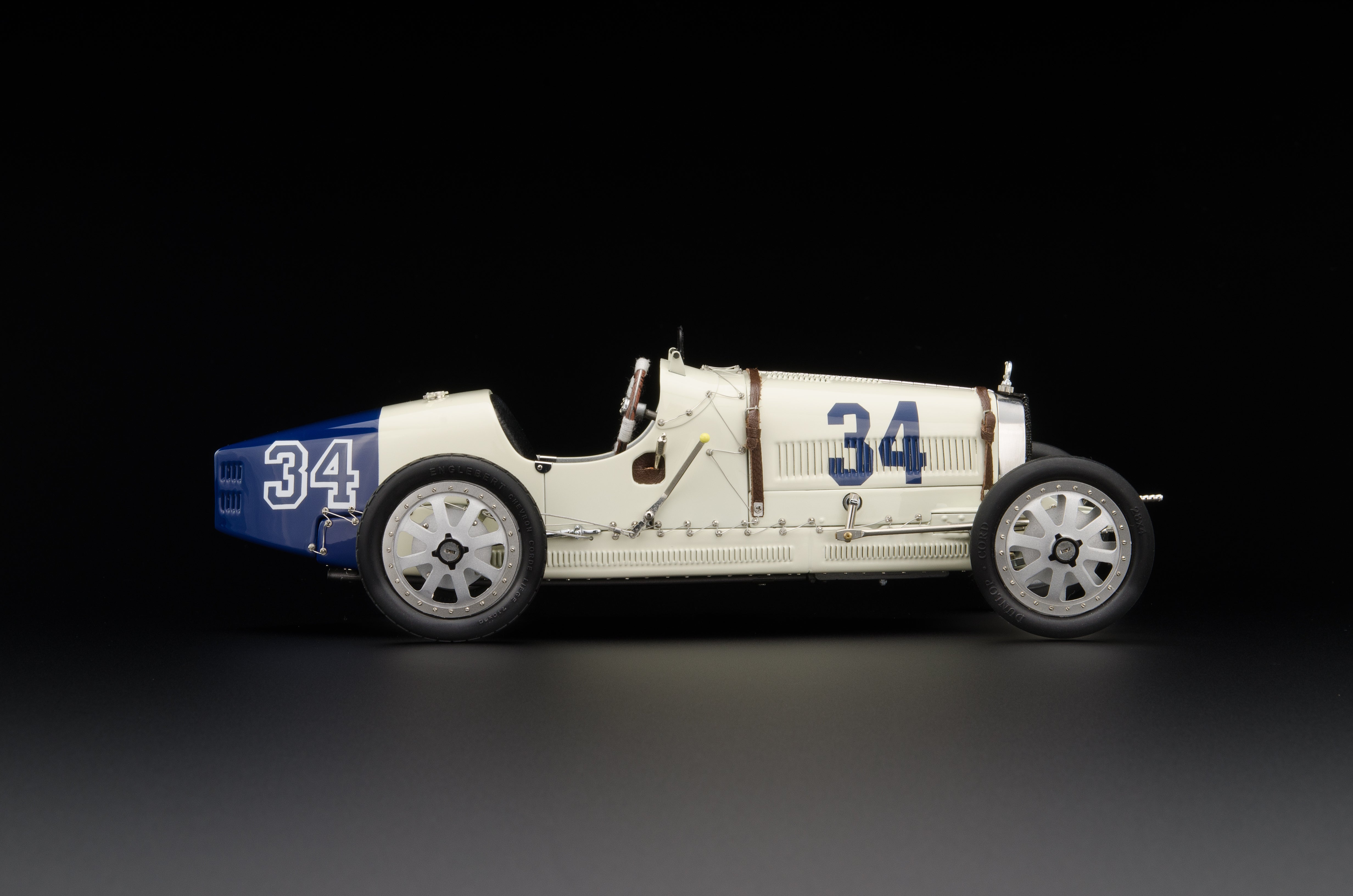 1:18 Bugatti T35 Nation Color Project - USA #34 LE 500 pcs. CMC M-100 006