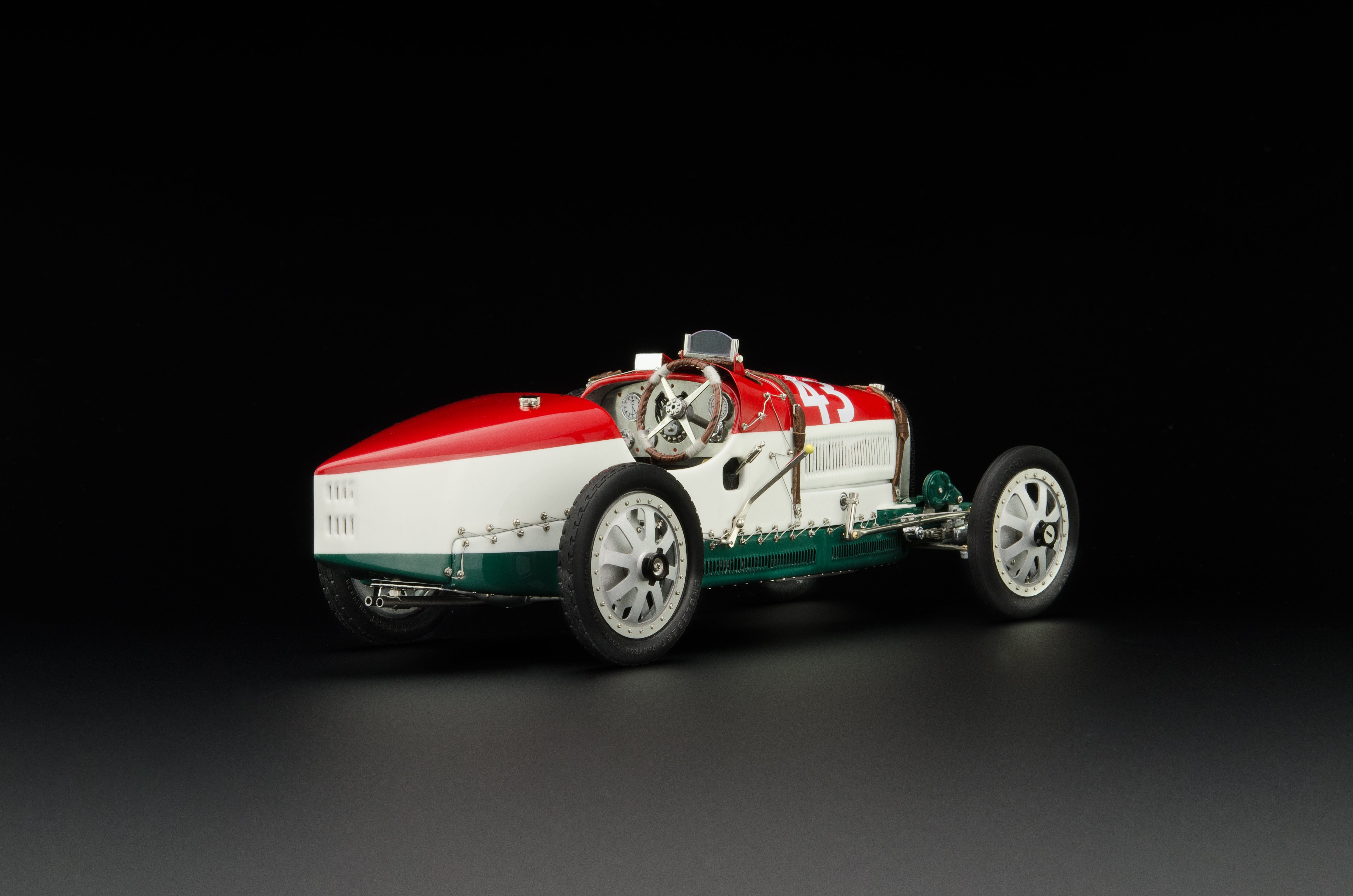 Bugatti T35 Nation Color Project - Ungarn #43 LE 300 St. CMC M-100 014