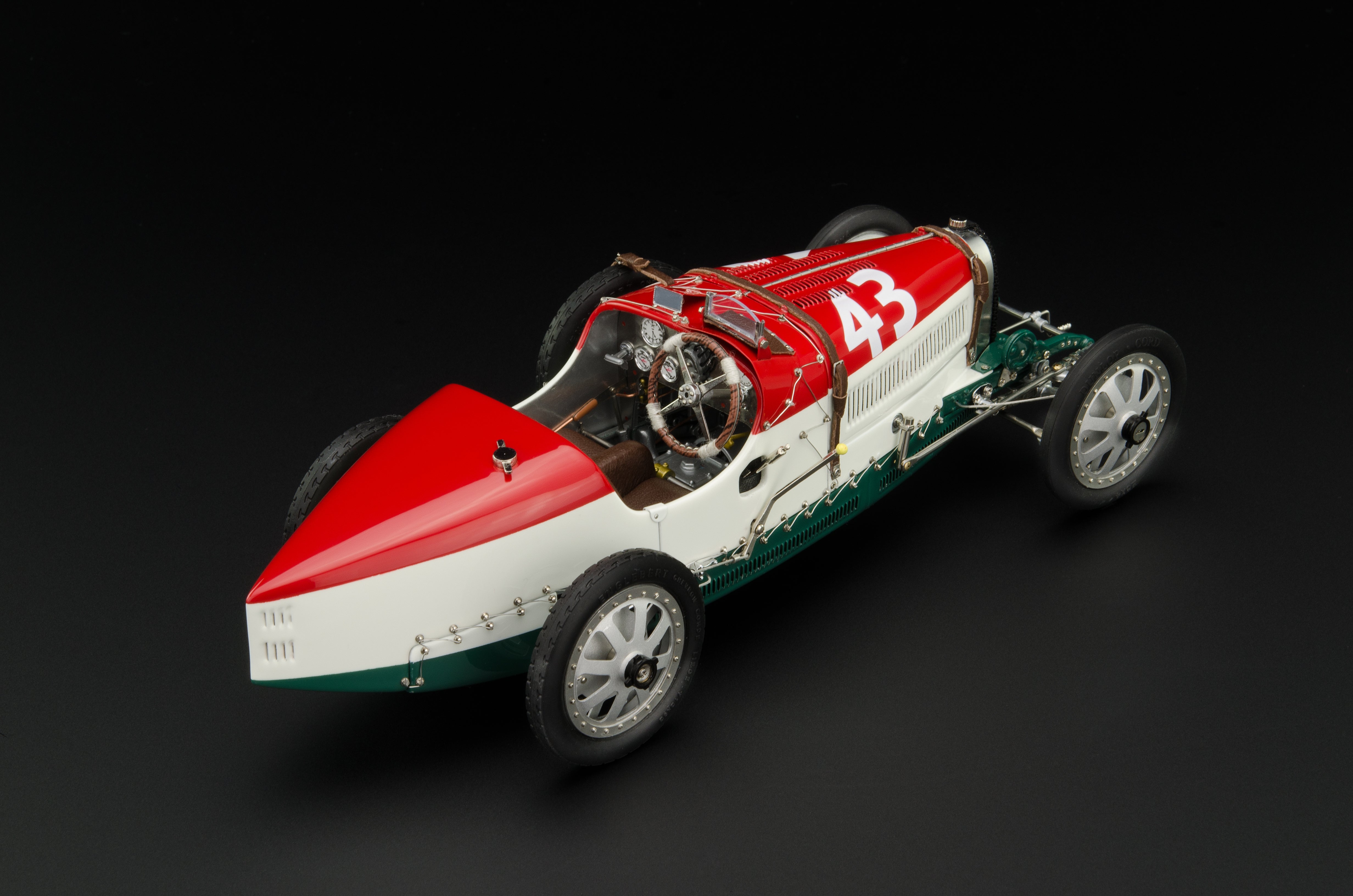 Bugatti T35 Nation Color Project - Ungarn #43 LE 300 St. CMC M-100 014