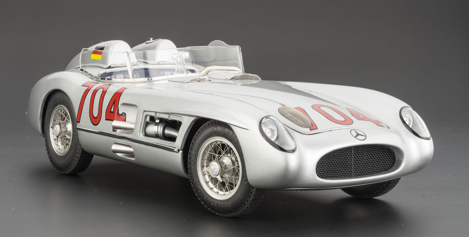 Mercedes-Benz 300 SLR #704 Hans Herrmann Mille Miglia 1955 CMC M-119