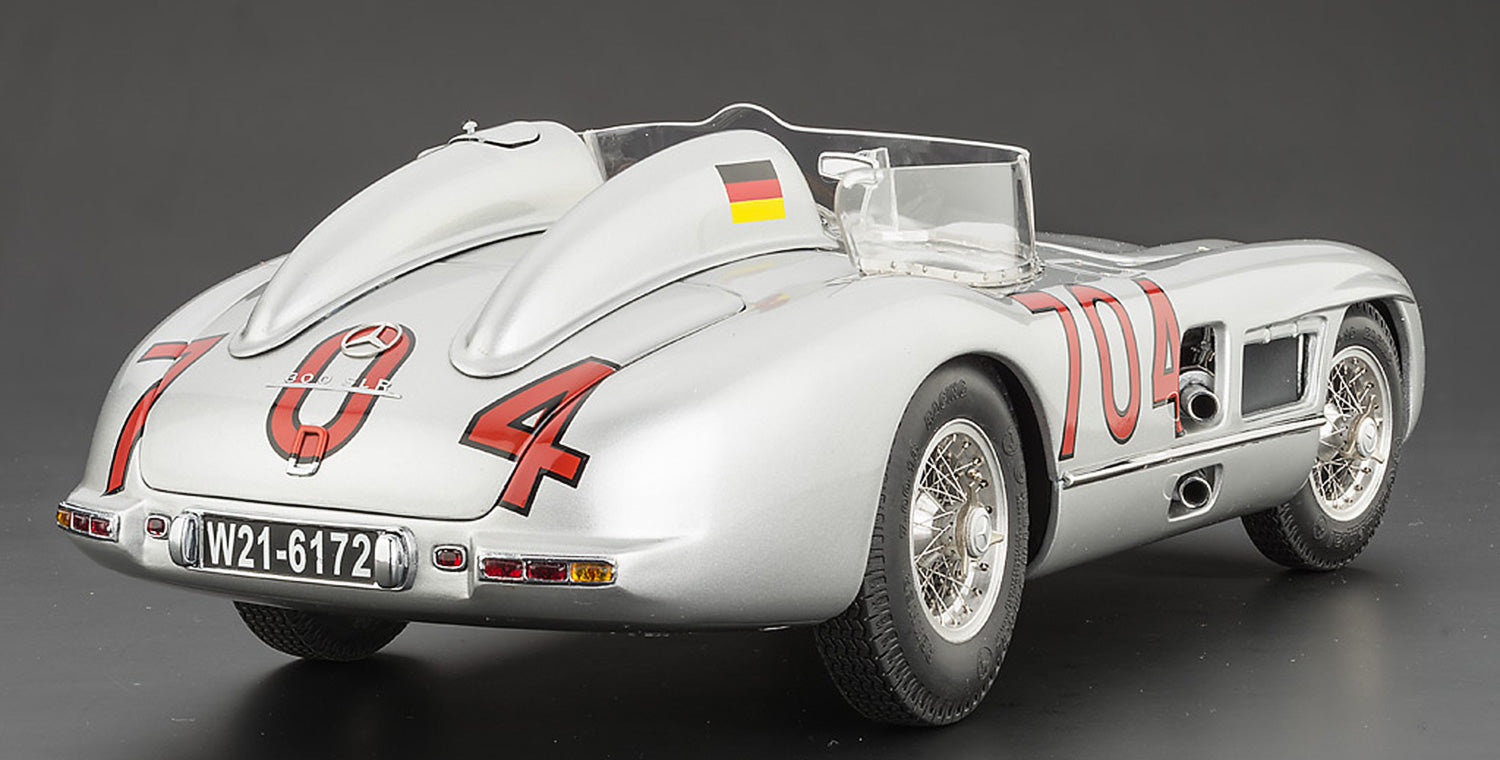 Mercedes-Benz 300 SLR #704 Hans Herrmann Mille Miglia 1955 CMC M-119