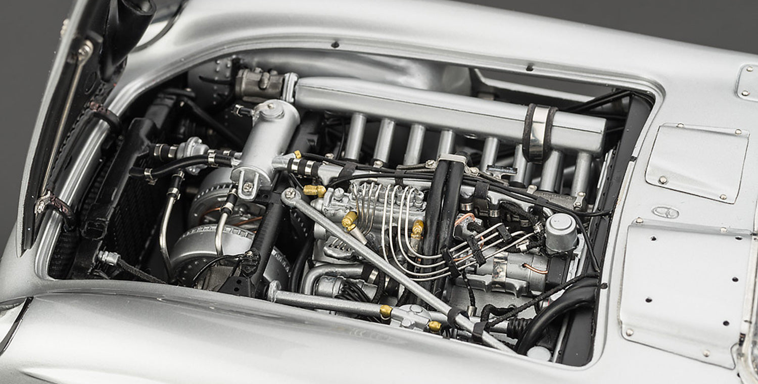 Mercedes-Benz 300 SLR #704 Hans Herrmann Mille Miglia 1955 CMC M-119