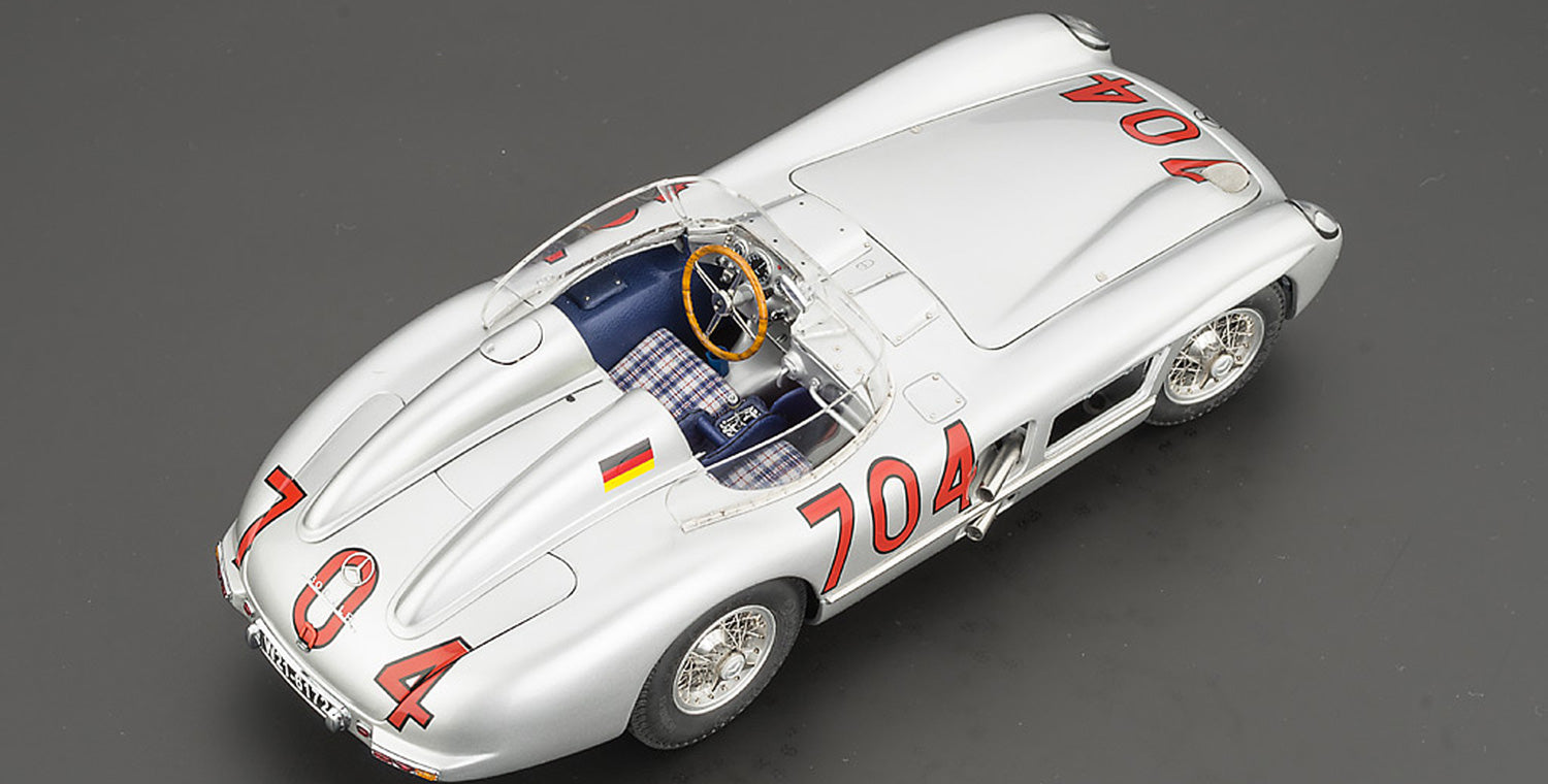 Mercedes-Benz 300 SLR #704 Hans Herrmann Mille Miglia 1955 CMC M-119