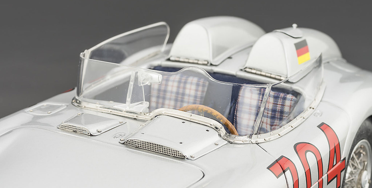 Mercedes-Benz 300 SLR #704 Hans Herrmann Mille Miglia 1955 CMC M-119