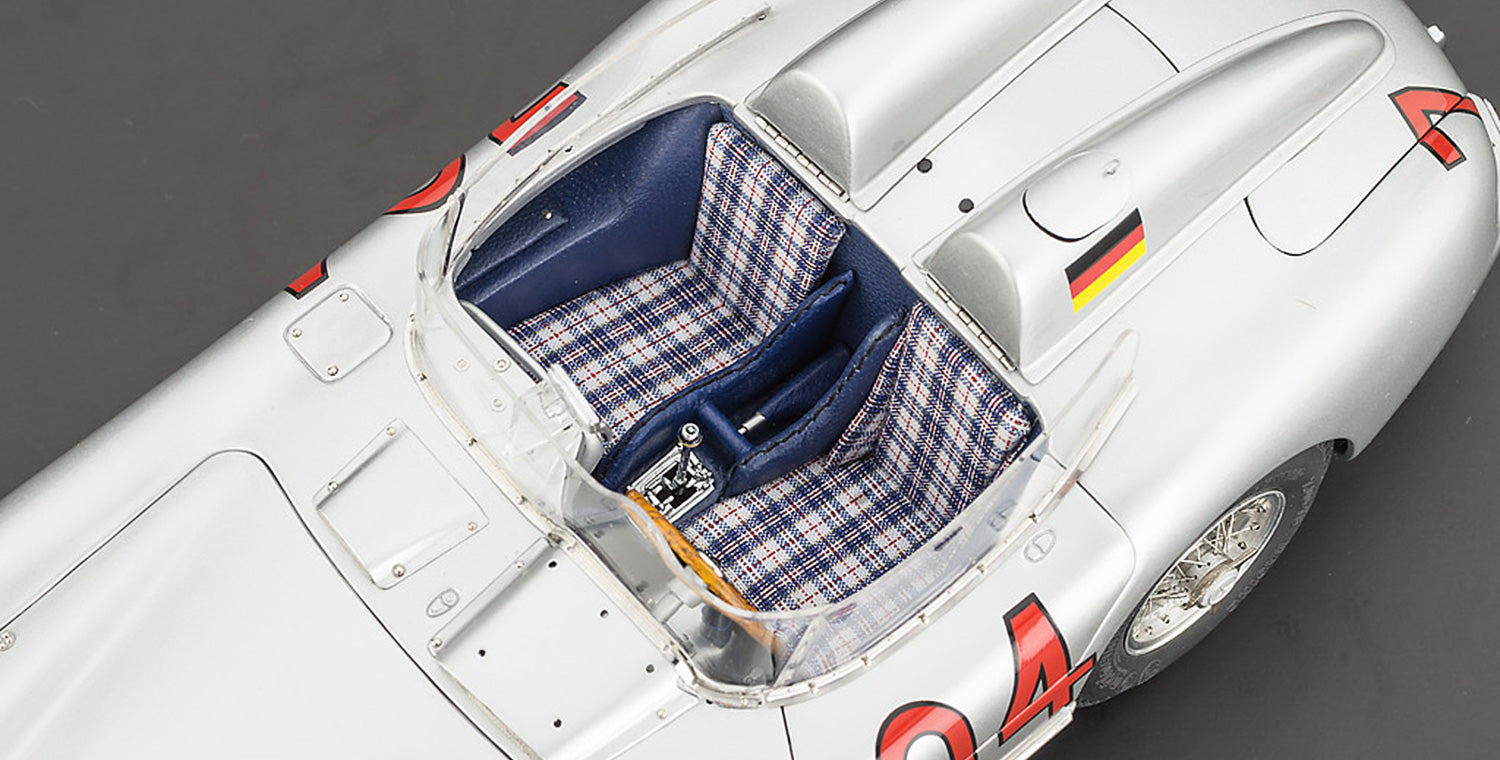 Mercedes-Benz 300 SLR #704 Hans Herrmann Mille Miglia 1955 CMC M-119