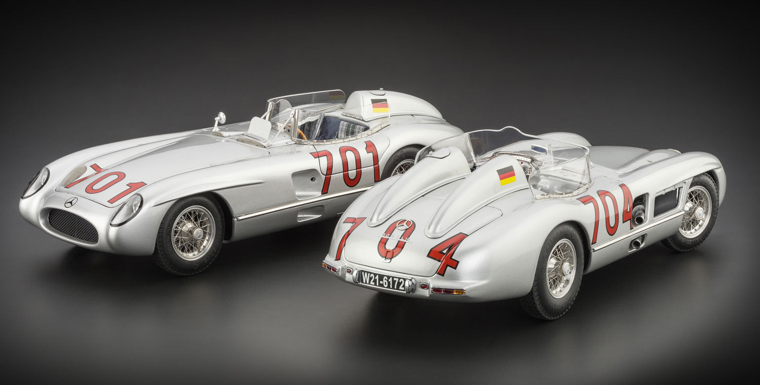 Mercedes-Benz 300 SLR #704 Hans Herrmann Mille Miglia 1955 CMC M-119