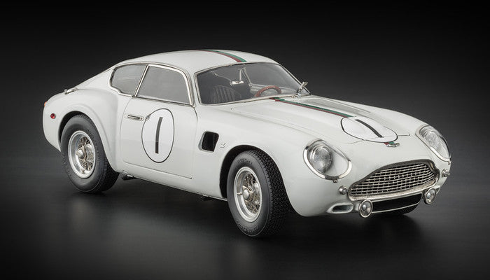 1:18 Aston Martin DB4 GT Zagato Start-Nr. 1 Le Mans LE 2500 pcs CMC M-139 - pre-owned-
