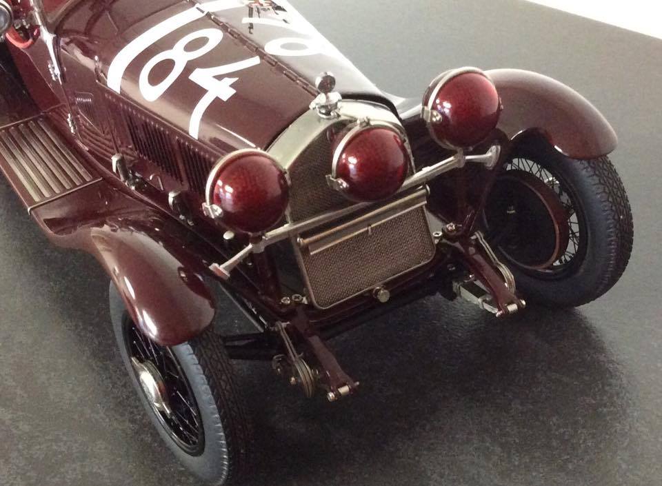 1:18 Alfa Romeo 6C 1750 GS Mille Miglia #84 Tazio Nuvolari  CMC M-141 -pre-owned-