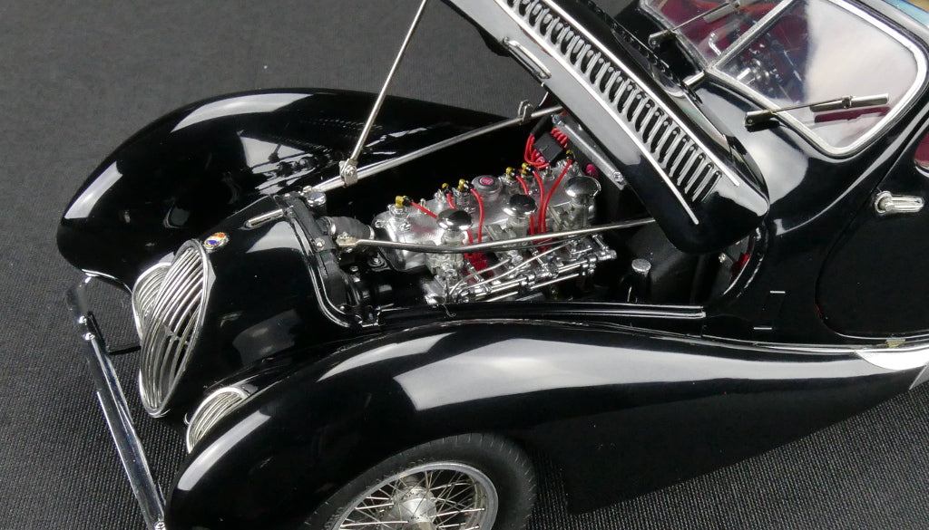 Talbot-Lago Coupé Typ 150 C-SS Figoni &amp; Falaschi "Teardrop" schwarz CMC M-166