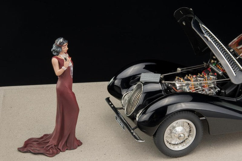 Talbot-Lago 150 C-SS "Teardrop" schwarz Techno Classica 2019 Collector's Edition CMC M-166TC -pre-ow