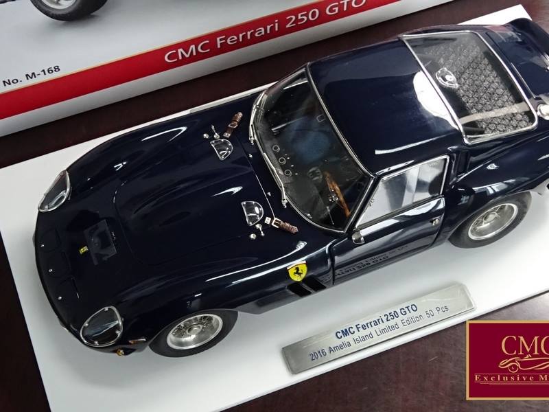 CMC Ferrari 250 GTO Midnight Blue 'Amelia Island 2016' CMC M-168 LE #100/100 Stueck
