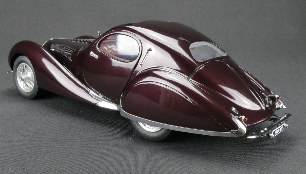 Talbot-Lago Coupé T150 C-SS Figoni & Falaschi "Teardrop" "Memory Edition" Aubergine CMC M-179