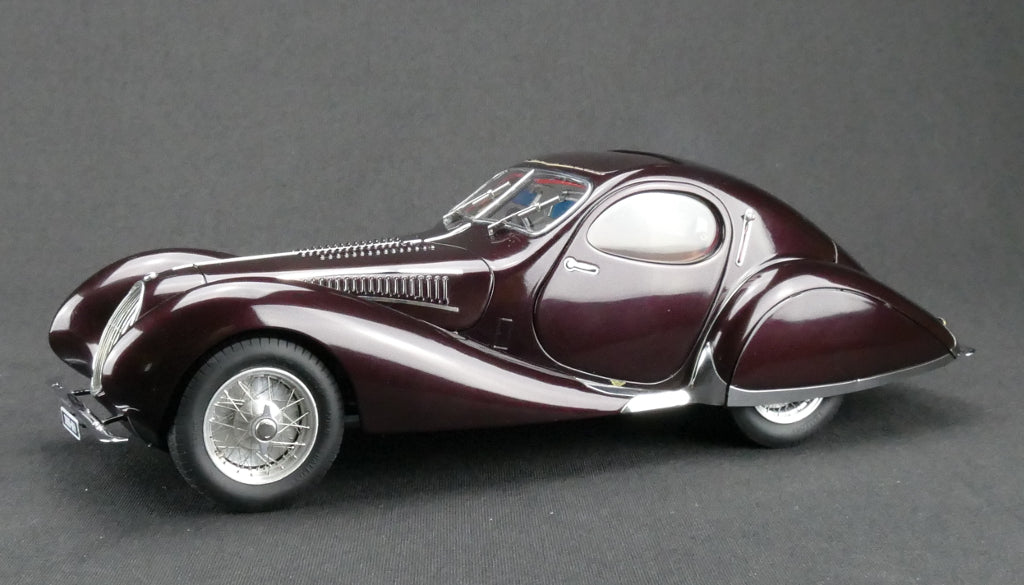 Talbot-Lago Coupé T150 C-SS Figoni & Falaschi "Teardrop" "Memory Edition" Aubergine CMC M-179