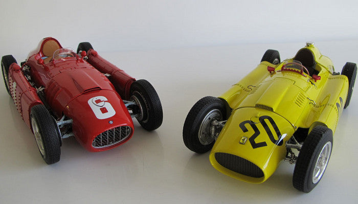 Bundle Ferrari D50 #20 Pilette + Lancia D50 #6 Ascari CMC M-184 LE 1.000
