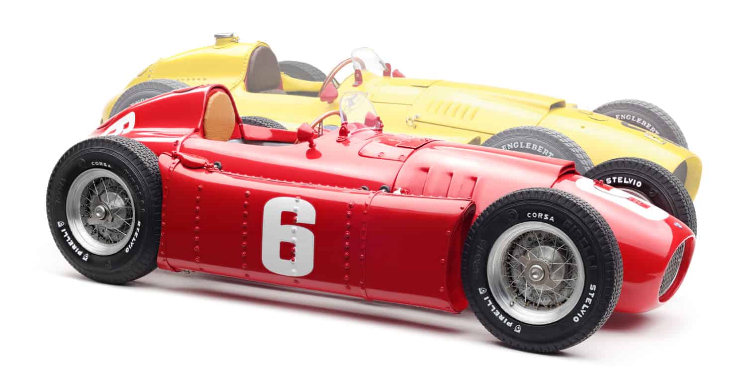 Bundle Ferrari D50 #20 Pilette + Lancia D50 #6 Ascari CMC M-184 LE 1.000