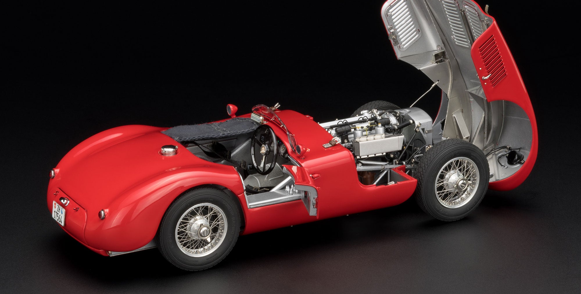 Jaguar C-Type XK023 aktuelle Version Christian Jenny CMC M-193 LE 1.000