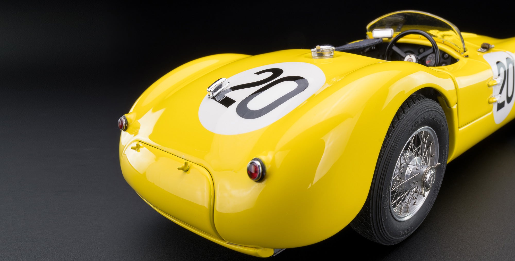 Jaguar C-Type #20 24h Le Mans 1953 Laurent/de Tornaco CMC M-194 LE 1.000