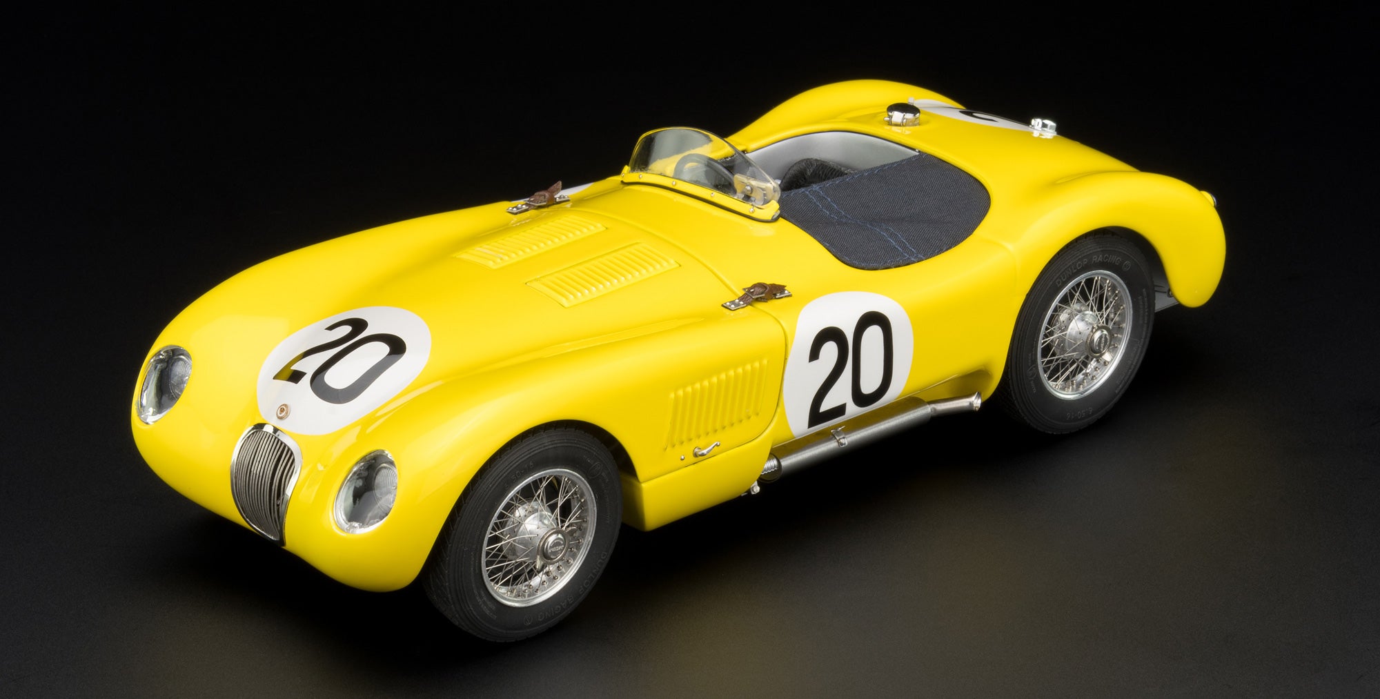 Jaguar C-Type #20 24h Le Mans 1953 Laurent/de Tornaco CMC M-194 LE 1.000