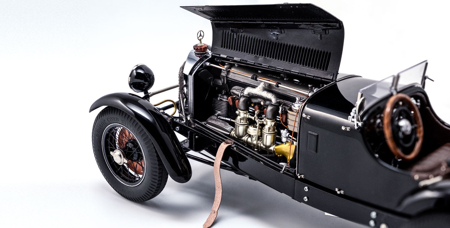 Mercedes-Benz SSK 1928-1930 schwarz Limitierte Edition 800 Stück CMC M-208