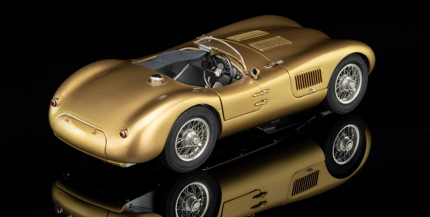 CMC Jaguar C-Type GOLD Techno Classica edition 2020 CMC M-214, LE 300 Stück