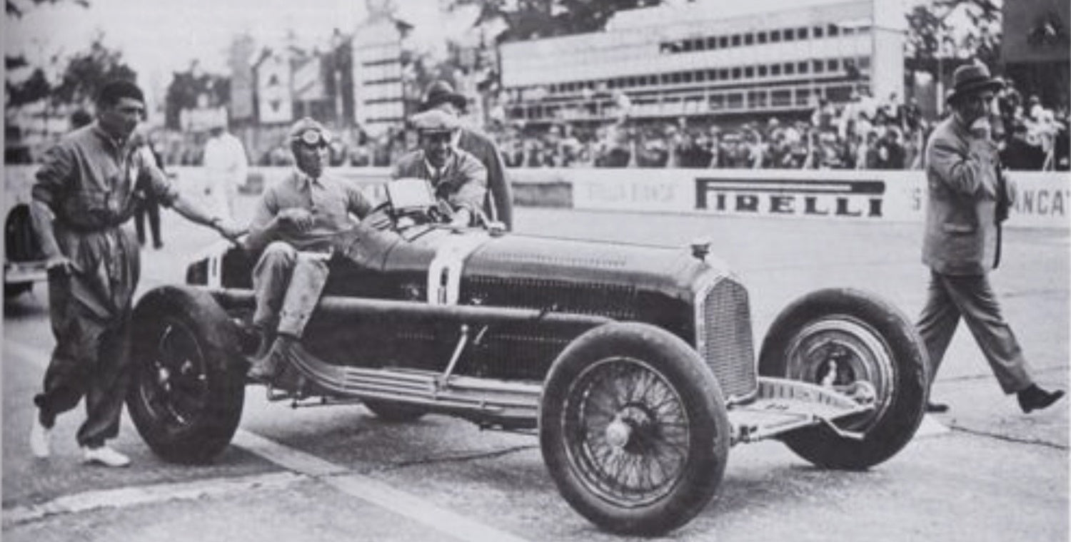 CMC Alfa-Romeo P3 #8 Tazio Nuvolari, Gewinner GP Italien 1932