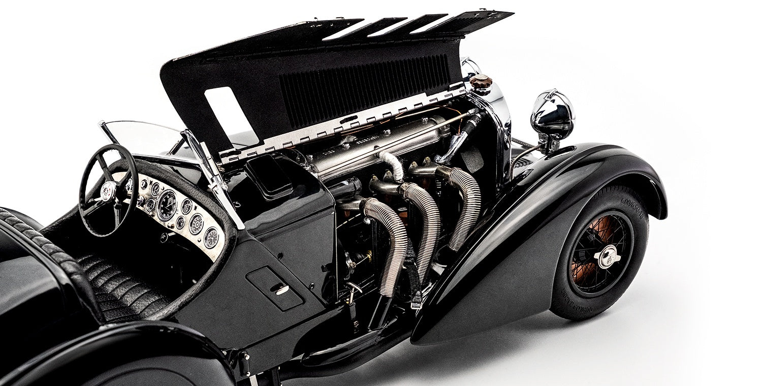Mercedes-Benz SSK “Black Prince” 1934 CMC M-225