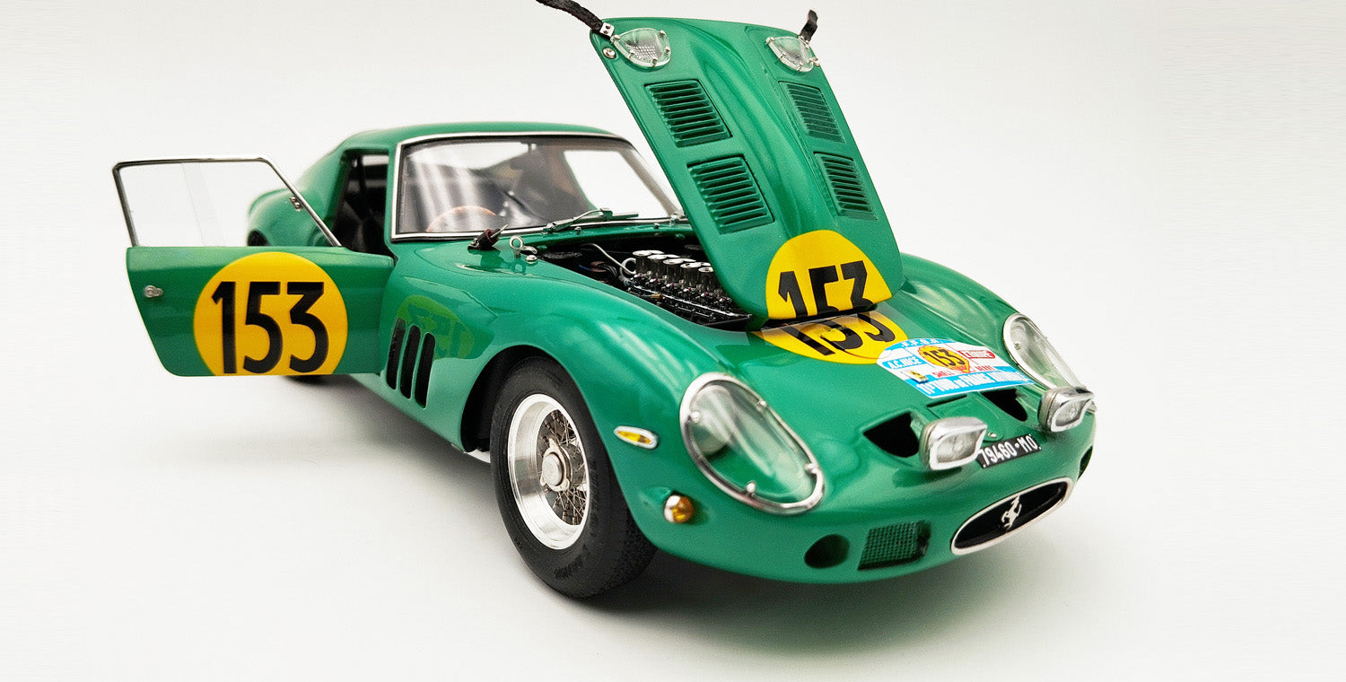 CMC M-250 1/18 Ferrari 250 GTO #153 RHD David Piper 1962 Tour de France, LE 2000