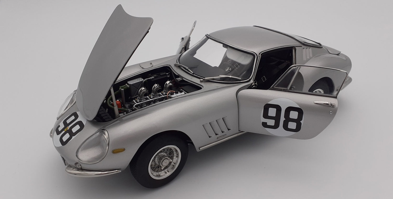 Ferrari 275 GTB/C #98 Chassis 09051 silber von 1966 CMC M-211 LE