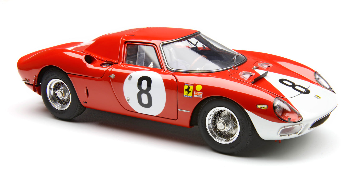 1/18 Ferrari 250 LM #8 RHD 12h Reims 1964 Chassis 5909, Surtees/Bandini CMC M-262