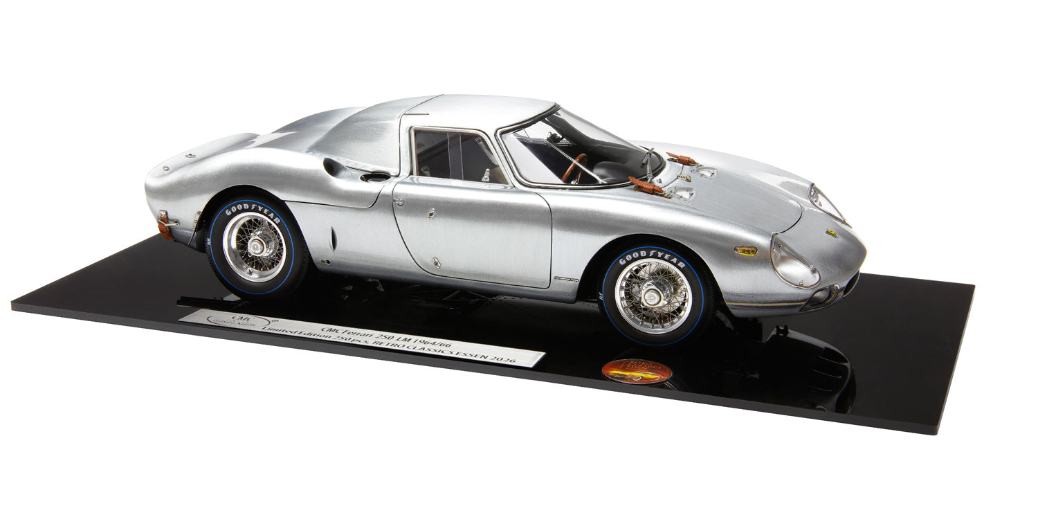 1/18 Ferrari 250 LM Sonderedition Retro Classics Essen 2026 Clear Finish CMC M-297